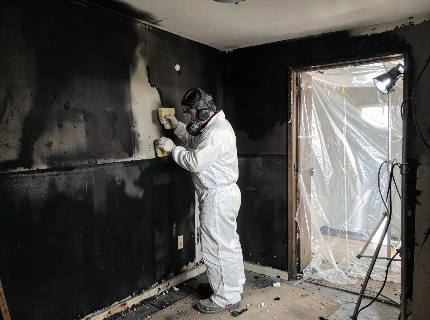 Fire Damage Restoration company in Burton, WV